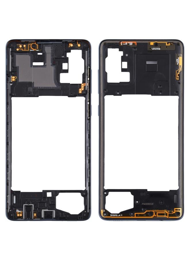 إيروريكس لوحة إطار الإطار الأوسط لهاتف Samsung Galaxy A71 (أسود) - Image 1