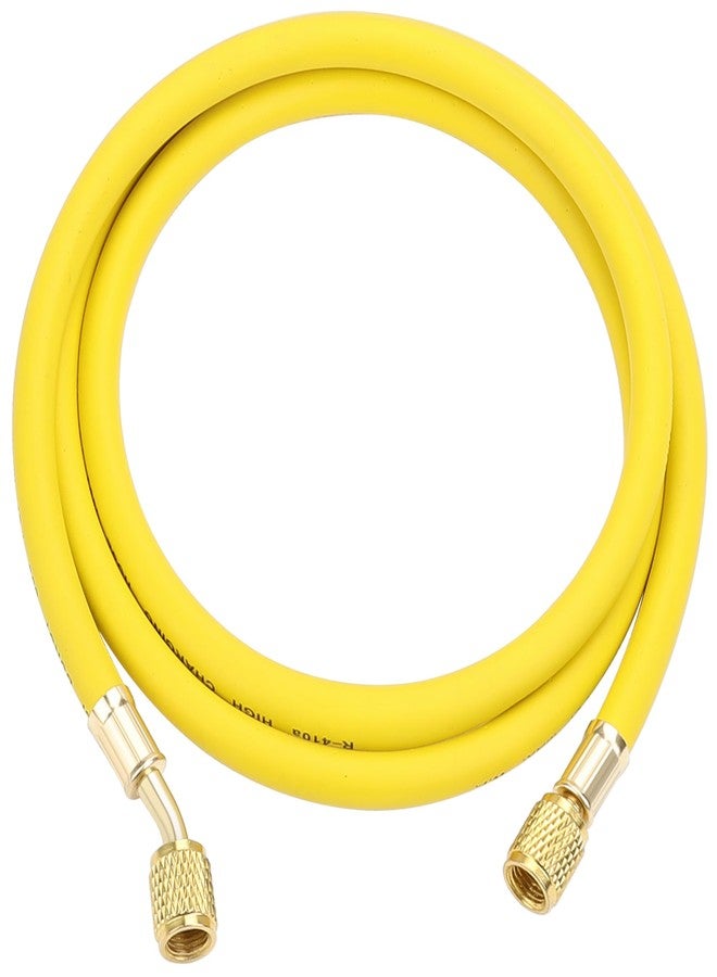 Hromee AC Refrigerant Hose, 60 Inch HVAC Charging Hose with 1/4” SAE Flare, 800 PSI Working Pressure for Air Condition System - Image 1