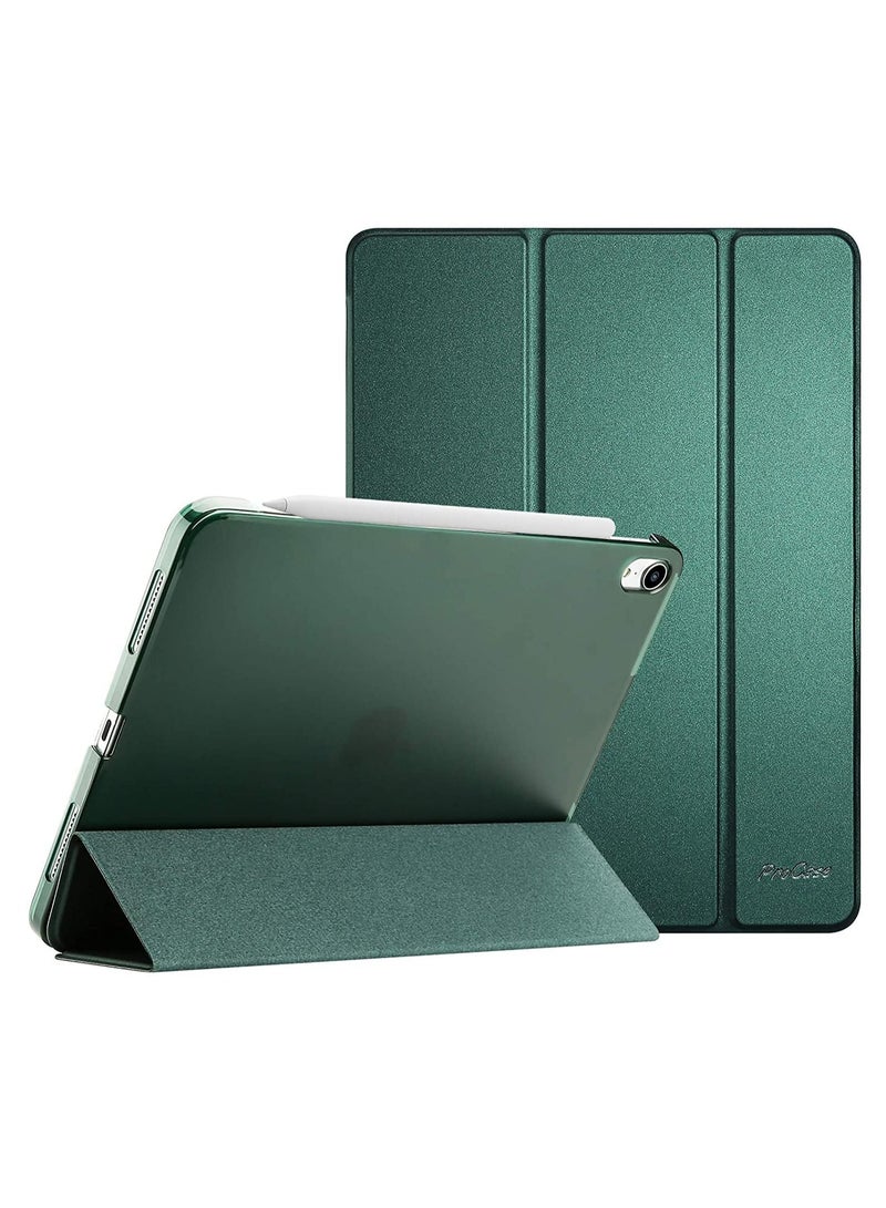 Procases iPad Air 5/Air 4 Case 10.9" 2022 2020, Slim Stand Hard Back Shell Protective Smart Cover Cases for iPad Air 5th/iPad Air 4th Generation -Mgreen - Image 1