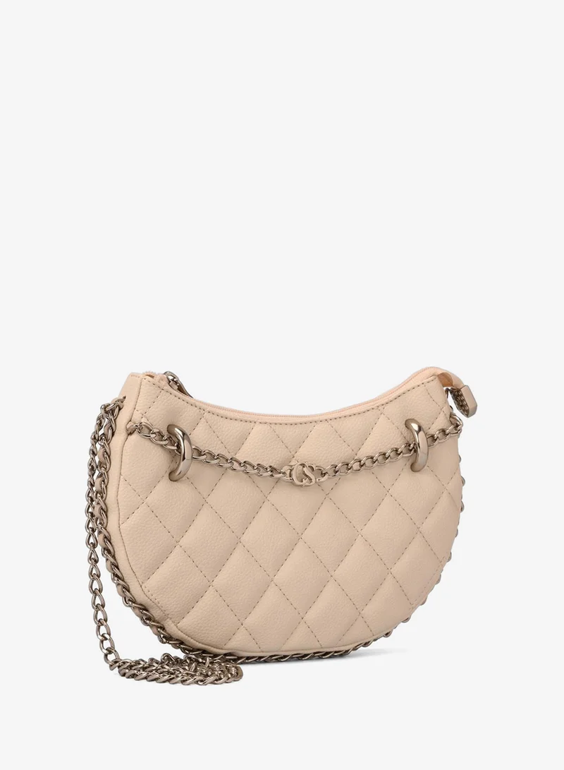 Matelassé Chain Bag Off-White