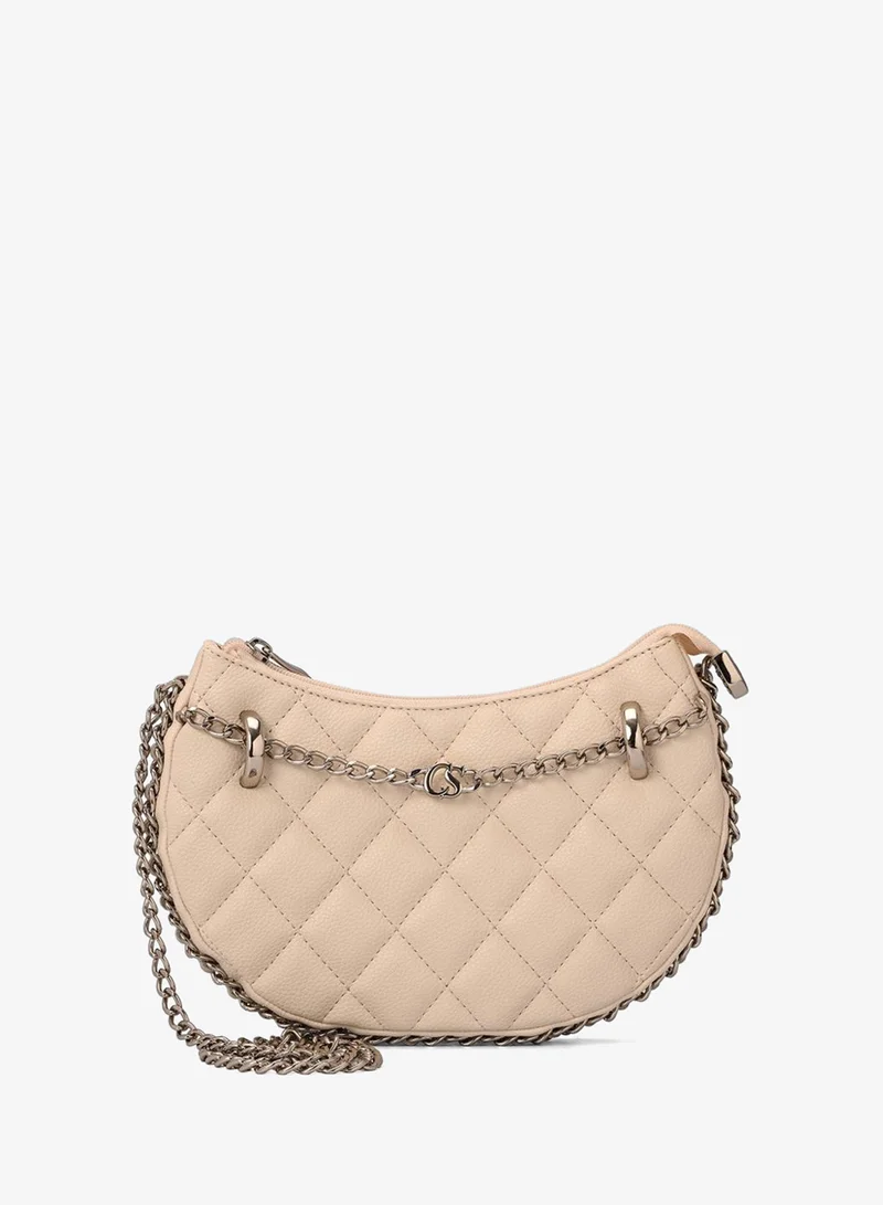 Carmen Steffens  Matelassé Chain Bag Off-White for Women | Best Price UAE