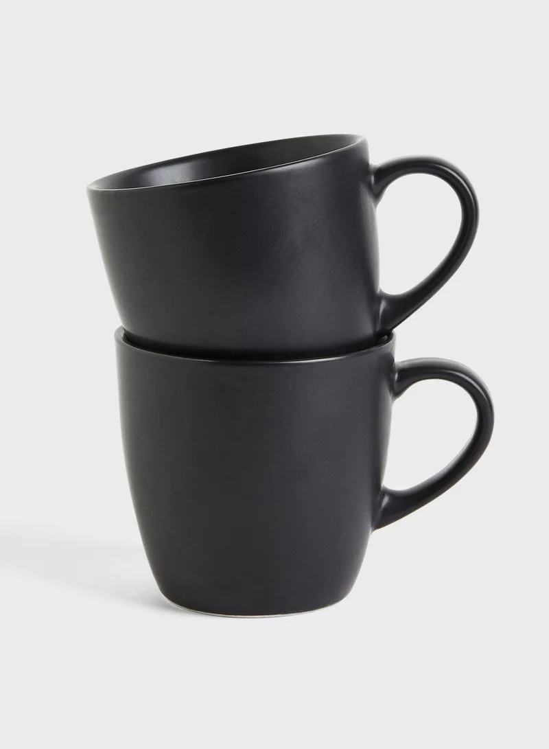 H&M 2-Pack Porcelain Mugs