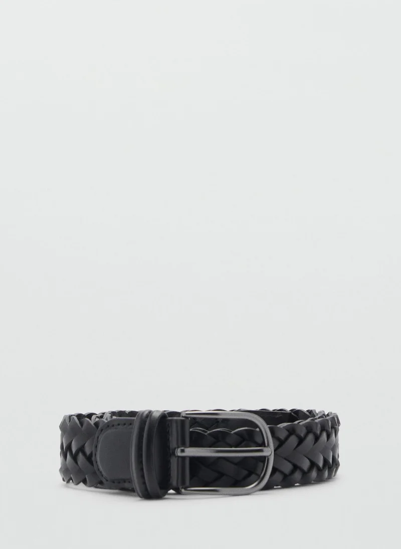 مانجو مان Braided Allocated Hole Belt