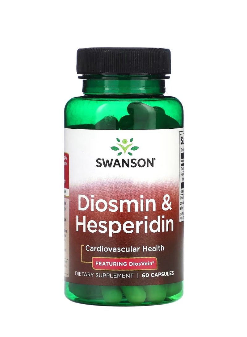 سوانسون ديوسمين وهيسبيريدين 60 كبسولة - Image 1