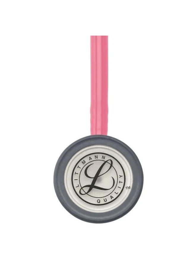 3M Littmann Classic III Monitoring Stethoscope Pearl Pink 5633 - Image 5