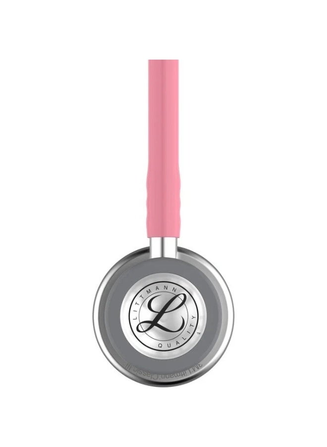 3M Littmann Classic III Monitoring Stethoscope Pearl Pink 5633 - Image 4