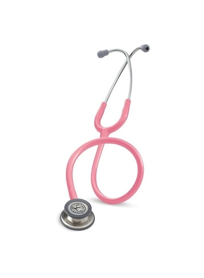 3M Littmann Classic III Monitoring Stethoscope Pearl Pink 5633 - Image 3
