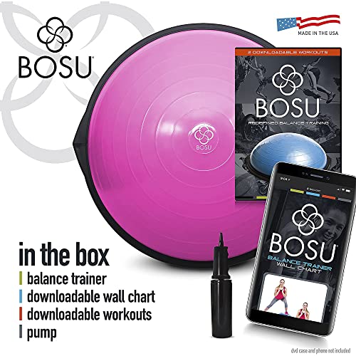 Bosu Balance Trainer, 65cm - Pink - Image 5
