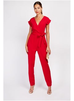 Little Mistress Red Stretch Crepe Jumpsuit - pzsku/ZF57AB30B733CD7B59784Z/45/_/1704198187/6f798ae4-acef-440c-818c-732fa3e0219f