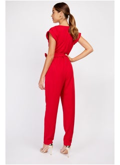 Little Mistress Red Stretch Crepe Jumpsuit - pzsku/ZF57AB30B733CD7B59784Z/45/_/1704198198/886271df-90b2-49e7-99a6-9466f8bba505