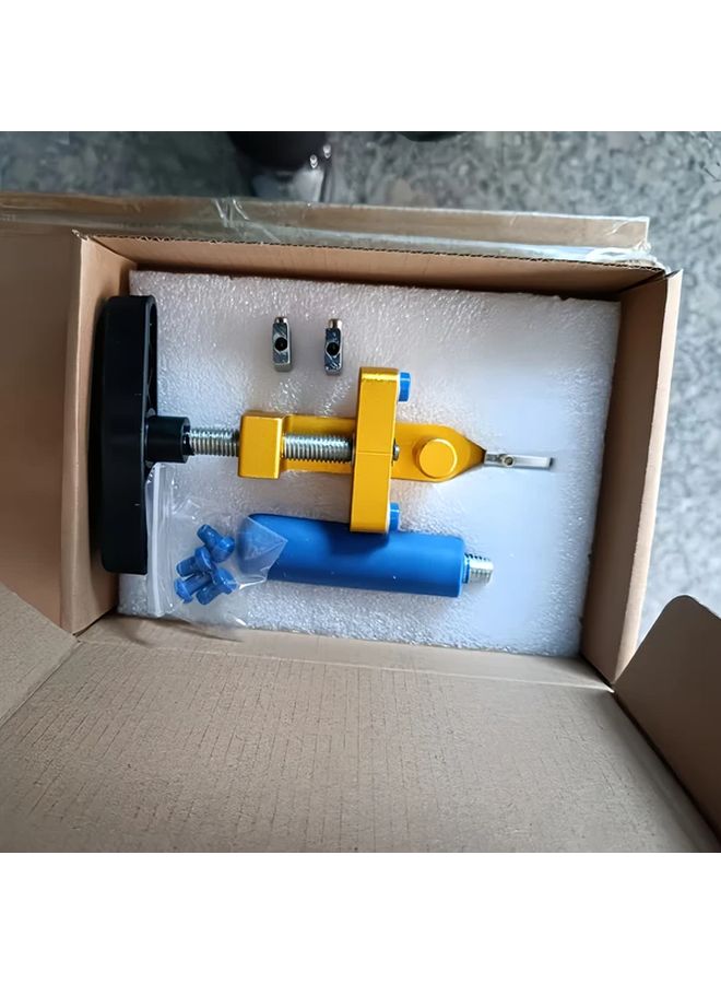 Golden Manual Glass Tile Cutter 2 in 1 With Diamond Wheel Adjustable Base Clamp - Image 1