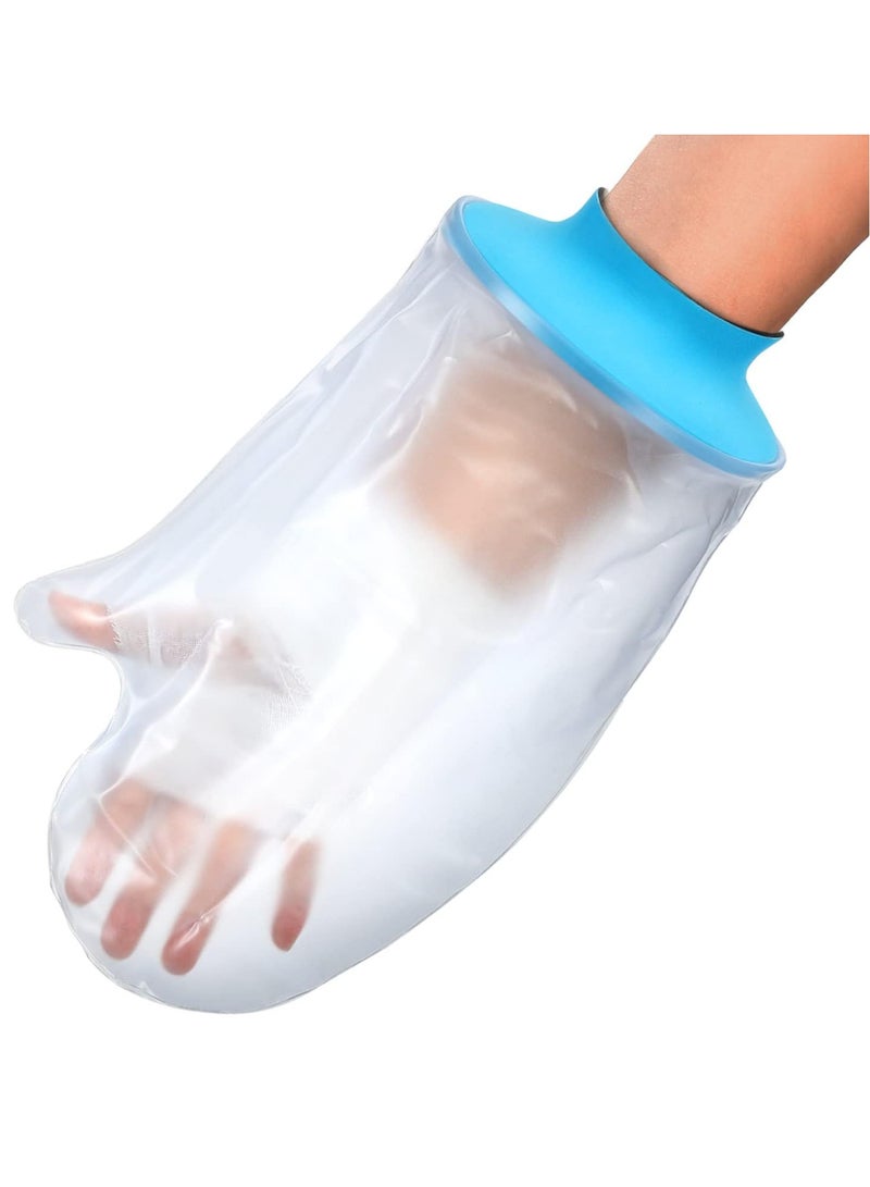 DUNISO Waterproof Hand Cast Cover For Shower Bath, Adult Watertight Wrist Wound Protector Resuable Bandage Sleeve Bags For Hand, Wrist, Fingers, Surgery, Burns - Image 1