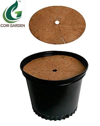 COIR GARDEN 10-inch Coco Fiber Mulch Mat -5 Pieces. - Image 3