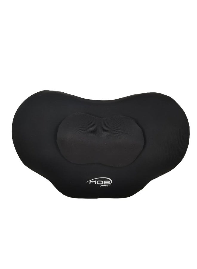 MOB Memory Foam Neck Pillow – Ergonomic Travel Cushion for Car, Office, and Home Use, Relieves Neck & Shoulder Pain, Breathable and Skin-Friendly Support – 1 Piece - Image 2