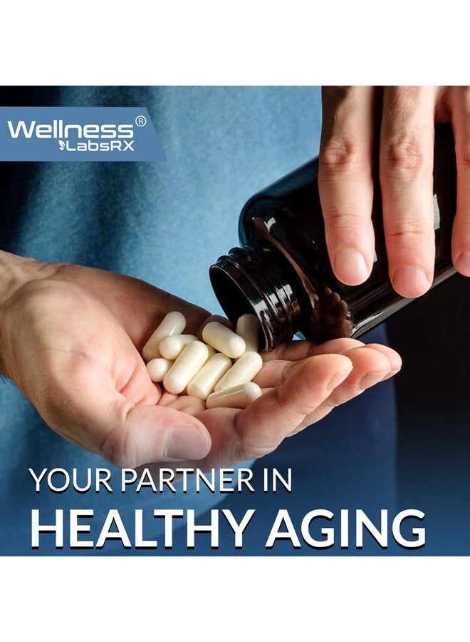 WELLNESS LABSRX Resveratrol 10000mg Organic Capsules - 120 Count - Japanese Knotweed Extract Resveratrol Supplement | Healthy Aging, Heart & Brain Health Support - Potent Complex, Vegan, Non-GMO, Gluten-Free - Image 5