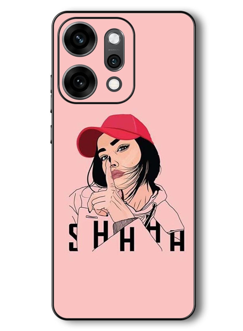 Theodor Case Compatible with Oppo Reno 14 Pro 6.83 Inch Protection Shockproof Bumper Cover shhh - Image 1