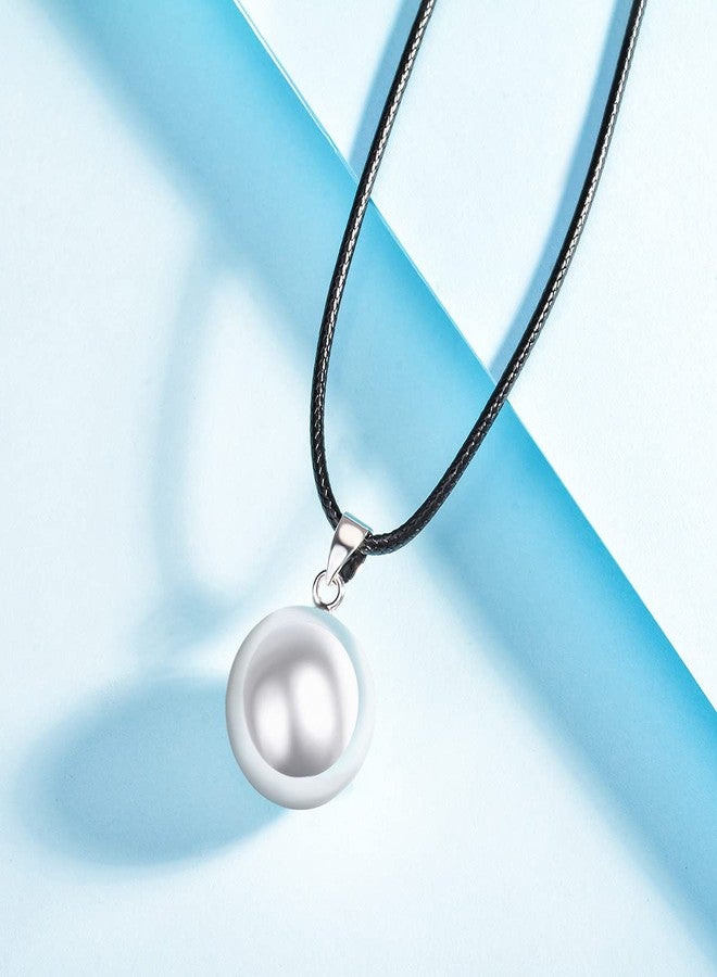 EUDORA Harmony Ball Angel Caller Necklace Musical Chime Mexico Bola for Pregnancy Women, 30"+45" - Image 2