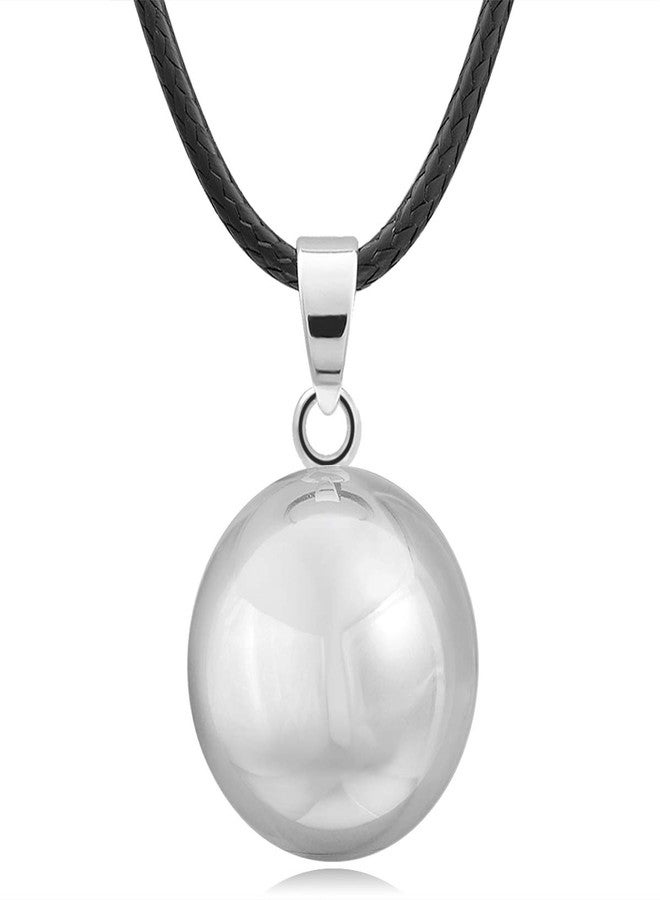 EUDORA Harmony Ball Angel Caller Necklace Musical Chime Mexico Bola for Pregnancy Women, 30"+45" - Image 1