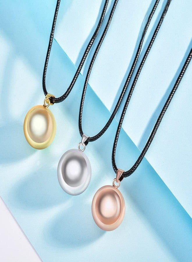 EUDORA Harmony Ball Angel Caller Necklace Musical Chime Mexico Bola for Pregnancy Women, 30"+45" - Image 4