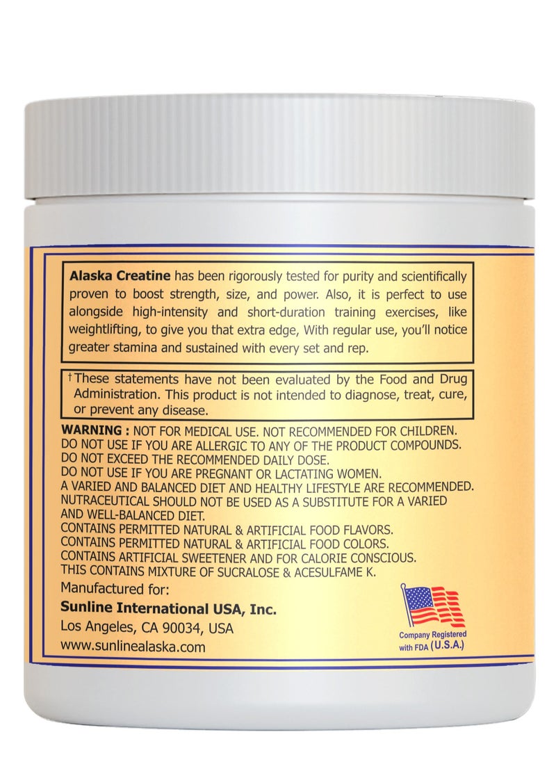 Sunline Sunline Alaska Creatine XS 3000mg - Blue Raspberry  - Image 3