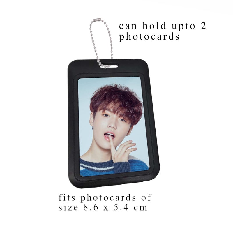 Careflection حامل بطاقة صور Kpop TREASURE وبولارويد مع بطاقة صور مزدوجة مجانية - Image 3