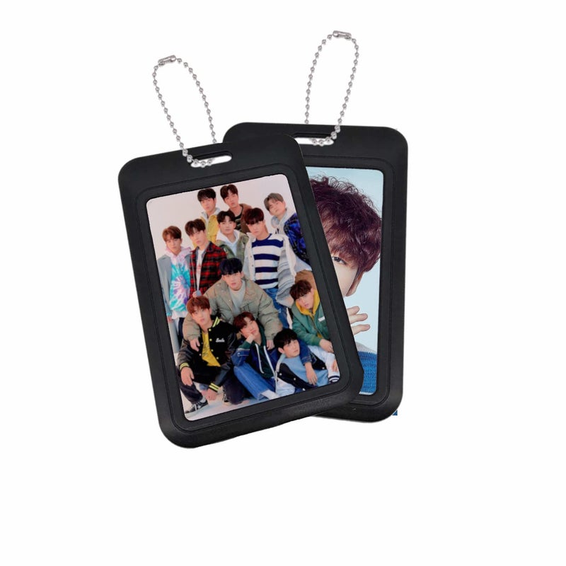 Careflection حامل بطاقة صور Kpop TREASURE وبولارويد مع بطاقة صور مزدوجة مجانية - Image 1