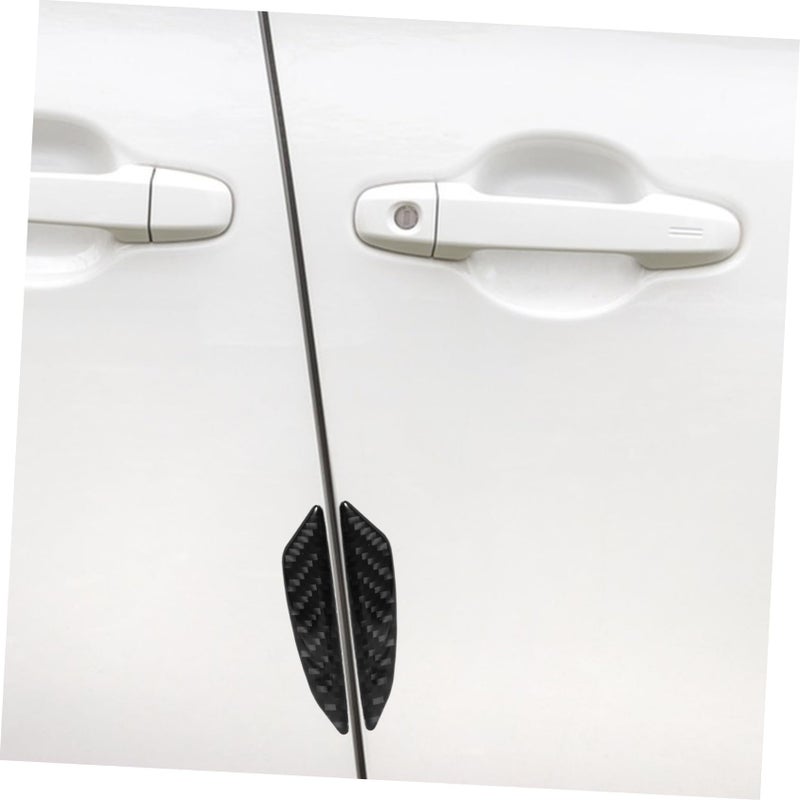 4Pcs Car Door Protector Bumper Guard For Scratches Stylish Design Easy Installation Weather Resistant - Image 4