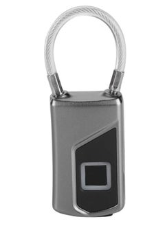 Excefore Fingerprint Padlock,Electronic Door Lock Fingerprint Recognition Smart Keyless Rechargeable Waterproof Security Antitheft Padlock for Backpack Suitcase Bicycle  - Image 1