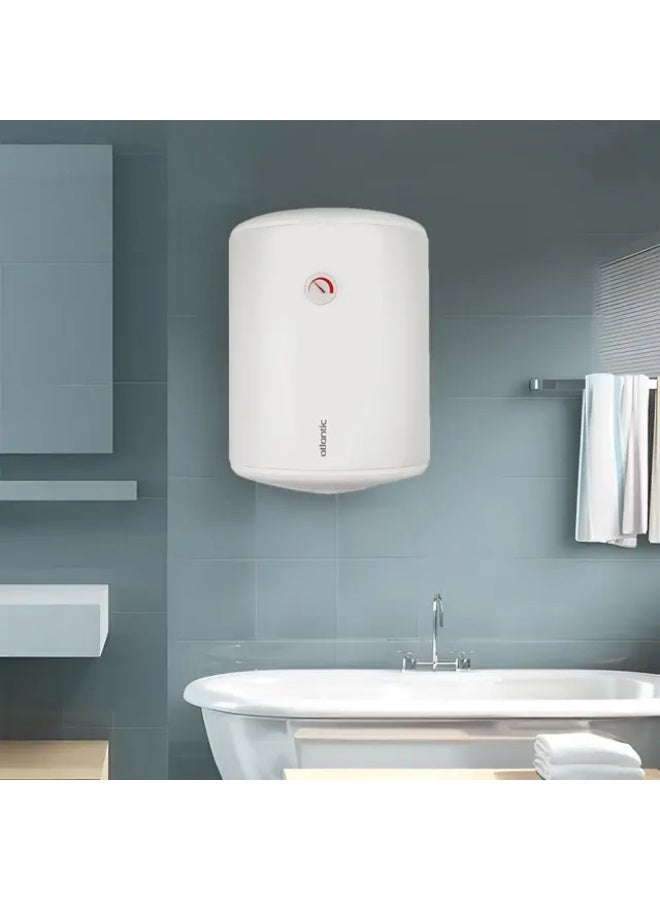 أتلانتيك سخان كهرباء اتلانتيك كونسبت ، سعة 30 لتر ، ابيض - 8312810 - Image 2