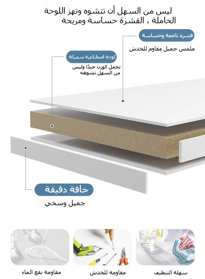 BLOOMING TIME 10-Tier Floor Standing Tree Bookshelf,Wooden Display Storage Shelf for CD/Movies/Books, Organizer Shelves for Living Room, Bedroom,Office (10-Tier Wood) - Image 5