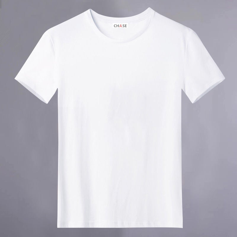 Mens Slim Fit Short Sleeve Shirt Versatile Smooths Your Silhouette Spring Summer Pointed Collar Work Shirt Trendy Outerwear Top pure white short t 