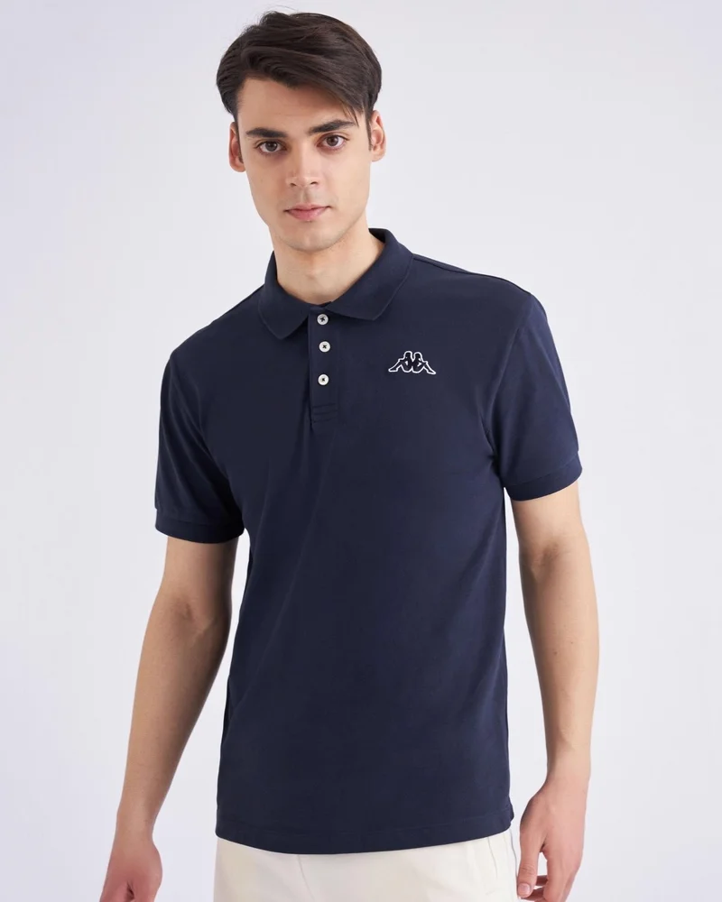 كابا Logo Maltax 2 Men's Navy Blue Polo T-Shirt