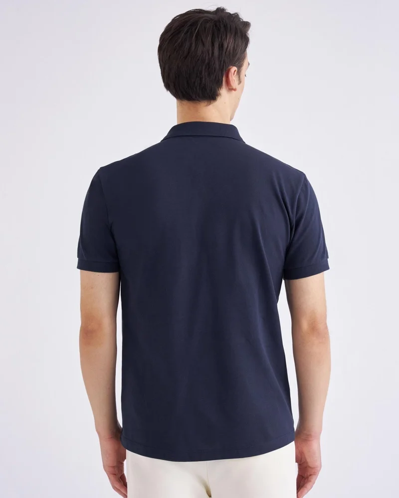 كابا Logo Maltax 2 Men's Navy Blue Polo T-Shirt