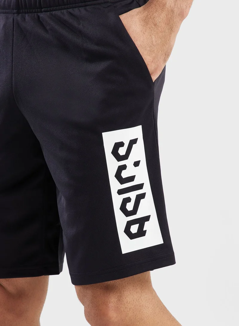 asics Hex Graphic Dry Shorts