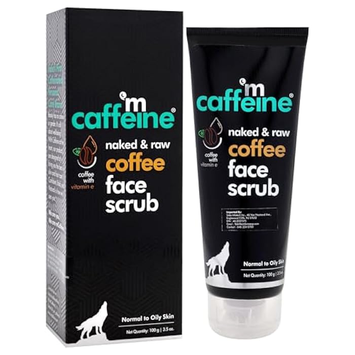mCaffeine Coffee Exfoliating Face Scrub for Men & Women | Helps in Removing Blackheads, Dead Skin & Whiteheads | With Goodness of Caffeine & Walnut - 100gm - Image 2