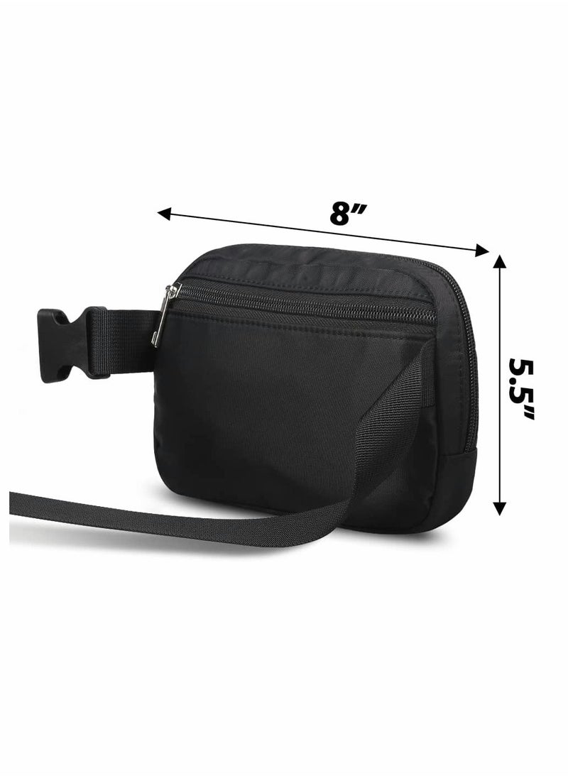 Excefore - Small Belt Bag, Unisex Belt Bag with Adjustable Strap Small Waist Pouch for Workout Running Travelling Hiking, Running, Travel, Cycling, Hiking, Gift for Men - Image 1