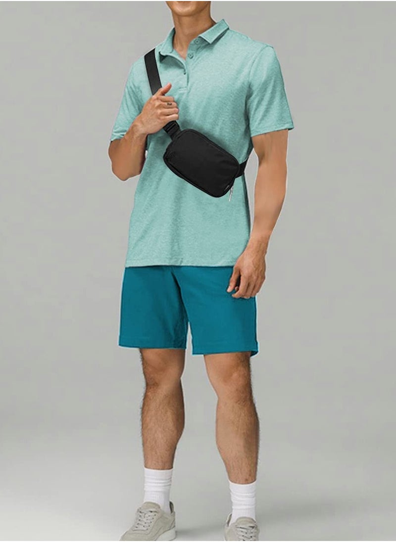 Excefore - Small Belt Bag, Unisex Belt Bag with Adjustable Strap Small Waist Pouch for Workout Running Travelling Hiking, Running, Travel, Cycling, Hiking, Gift for Men - Image 1