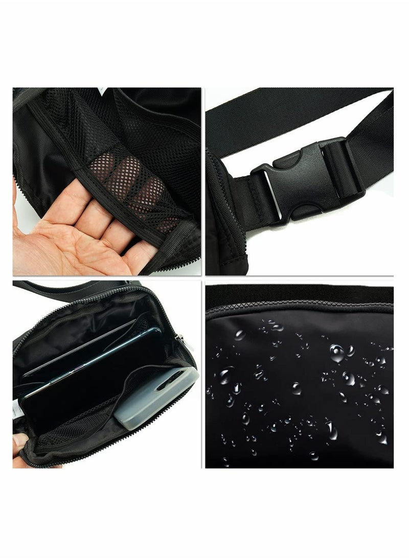 Excefore - Small Belt Bag, Unisex Belt Bag with Adjustable Strap Small Waist Pouch for Workout Running Travelling Hiking, Running, Travel, Cycling, Hiking, Gift for Men - Image 1