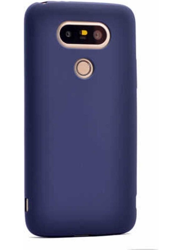 Megafox Technology LG G5 Compatible Case Premier Silicone Cover, Navy Blue