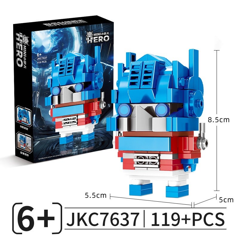 Popular toy building blocks, wholesale boxed children's educational and brain-stimulating small particle building blocks, suitable for night market  stalls.