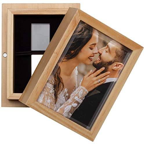 Neil Enterprises, Inc Neil Enterpises Inc. Wood Elite Flash Drive Box with Photo - Image 1