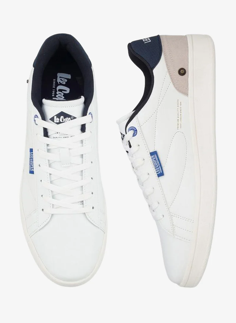 Men Lace-Up Ankle Sneakers