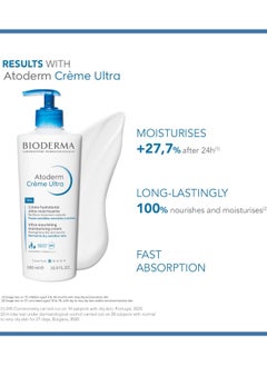 Bioderm Bioderma Ultra Nourishing Cream for Normal to Dry Sensitive Skin from Atoderm, 500 ml  - Image 2