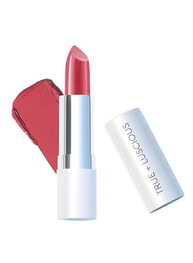 True + Luscious Super Moisture Lipstick – Clean, Vegan and Cruelty Free – Lasting Hydration for Dry Lips with a Satin Finish – Vintage Rose - Image 1