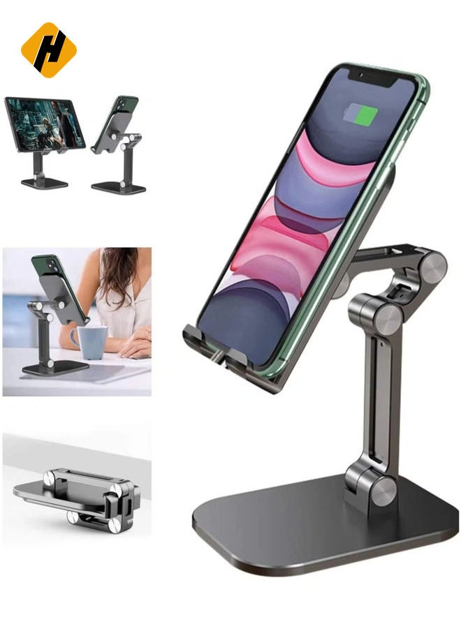 HuHa Foldable Portables Cell Phone Stand (Black)  - Image 1