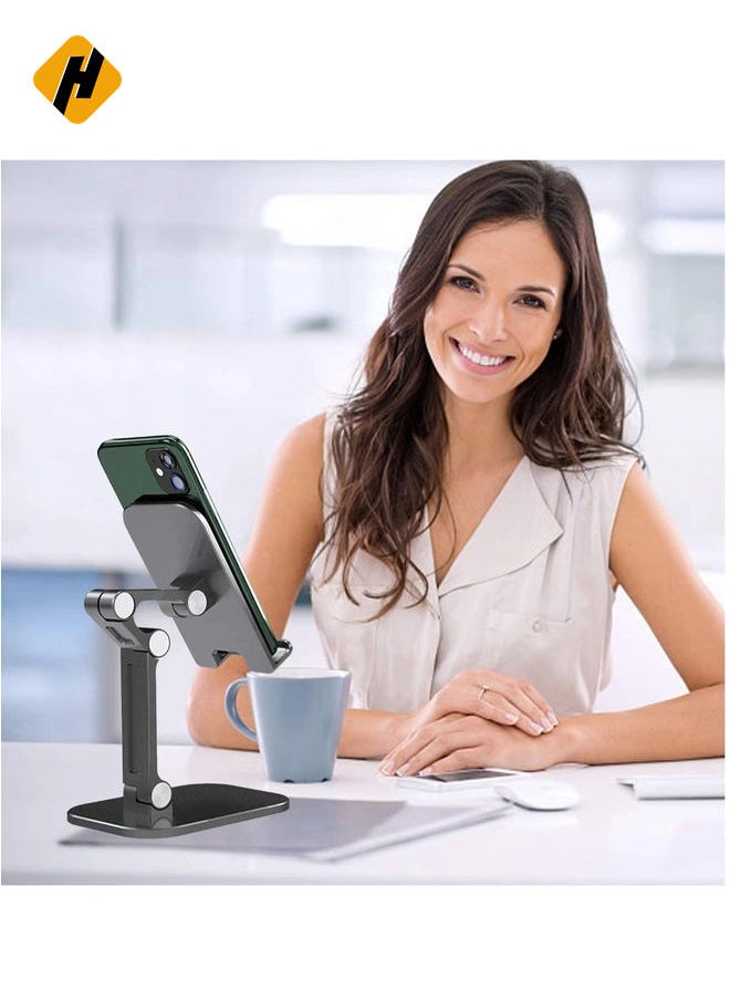 HuHa Foldable Portables Cell Phone Stand (Black)  - Image 4