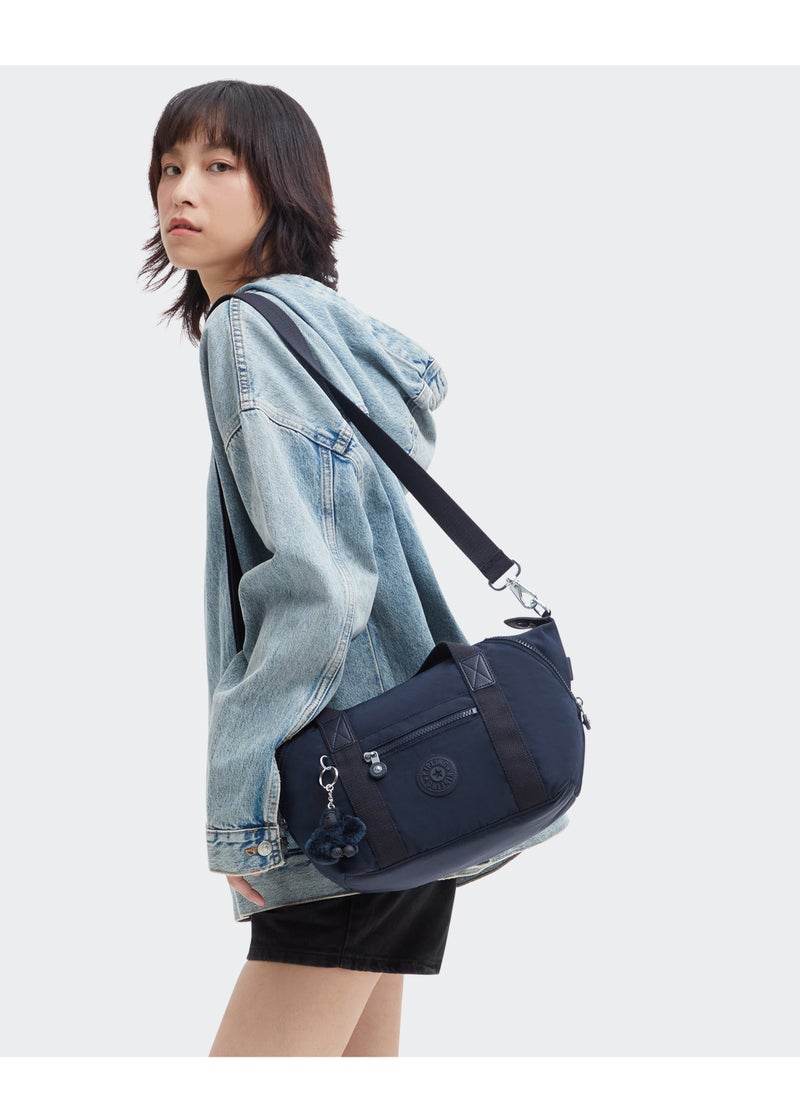 kipling - Art Mini Tote Bag with Detachable Shoulder Strap Blue Bleu - Image 1