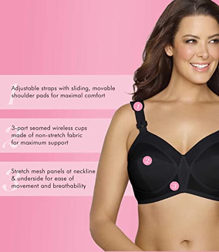 Exquisite Form FULLY Original Full-Coverage Bra, Wirefree #5100532 - Image 4