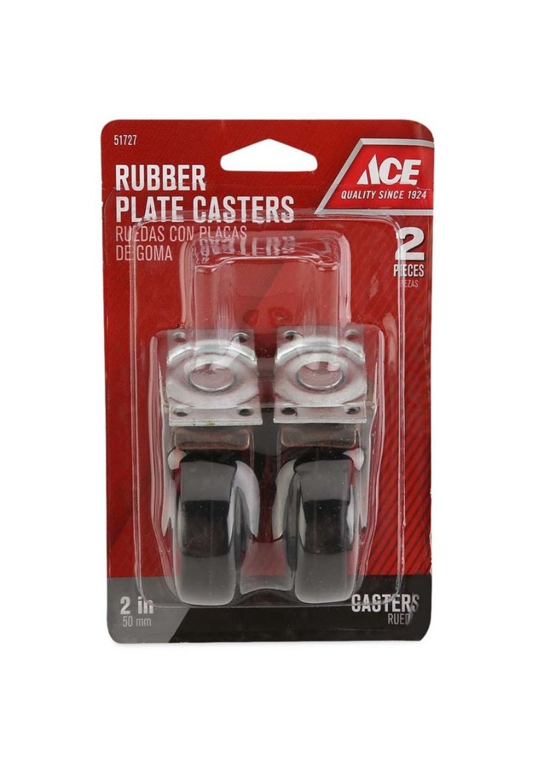 ACE ACE Roller Caster 50mm Pack of 2 
