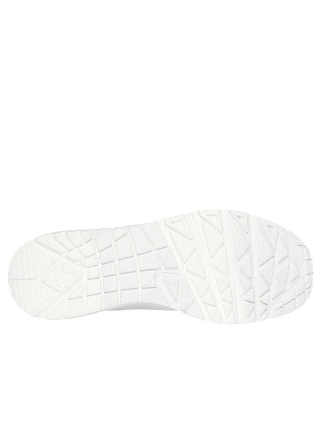 Skechers Uno Men's Teal Lace-Up Shoes - Image 3